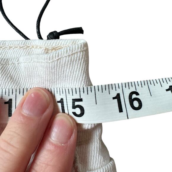 NEW Re/Done 70s Stovepipe Jeans Vintage White - Picture 10 of 12